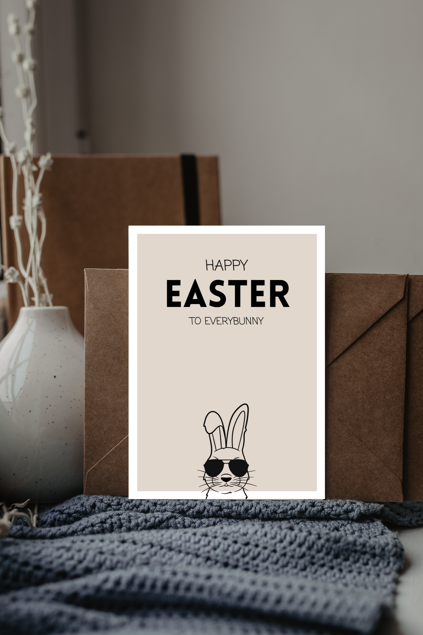 Postkarte Ostern | Happy Easter to everybunny