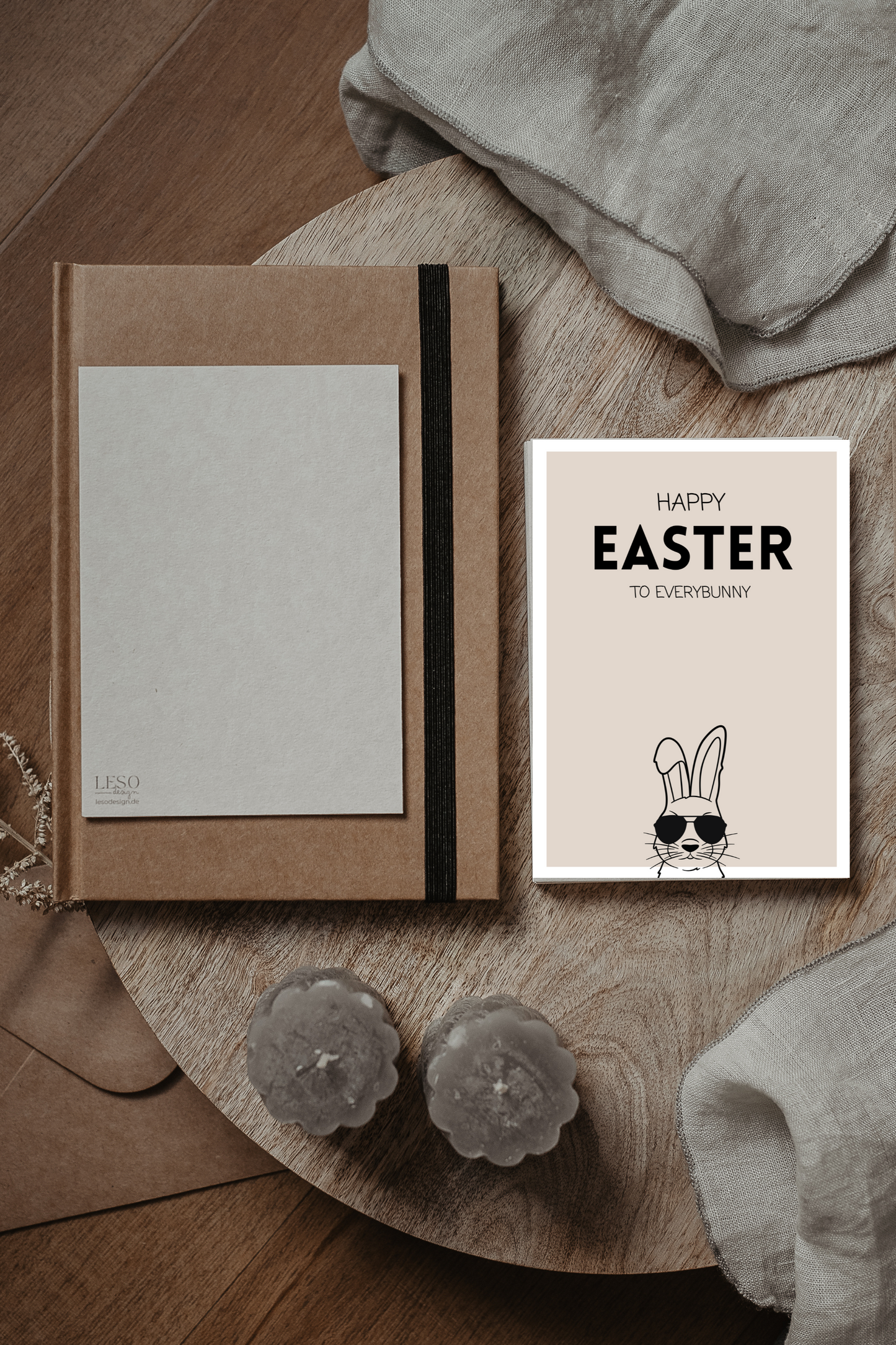 Postkarte Ostern | Happy Easter to everybunny