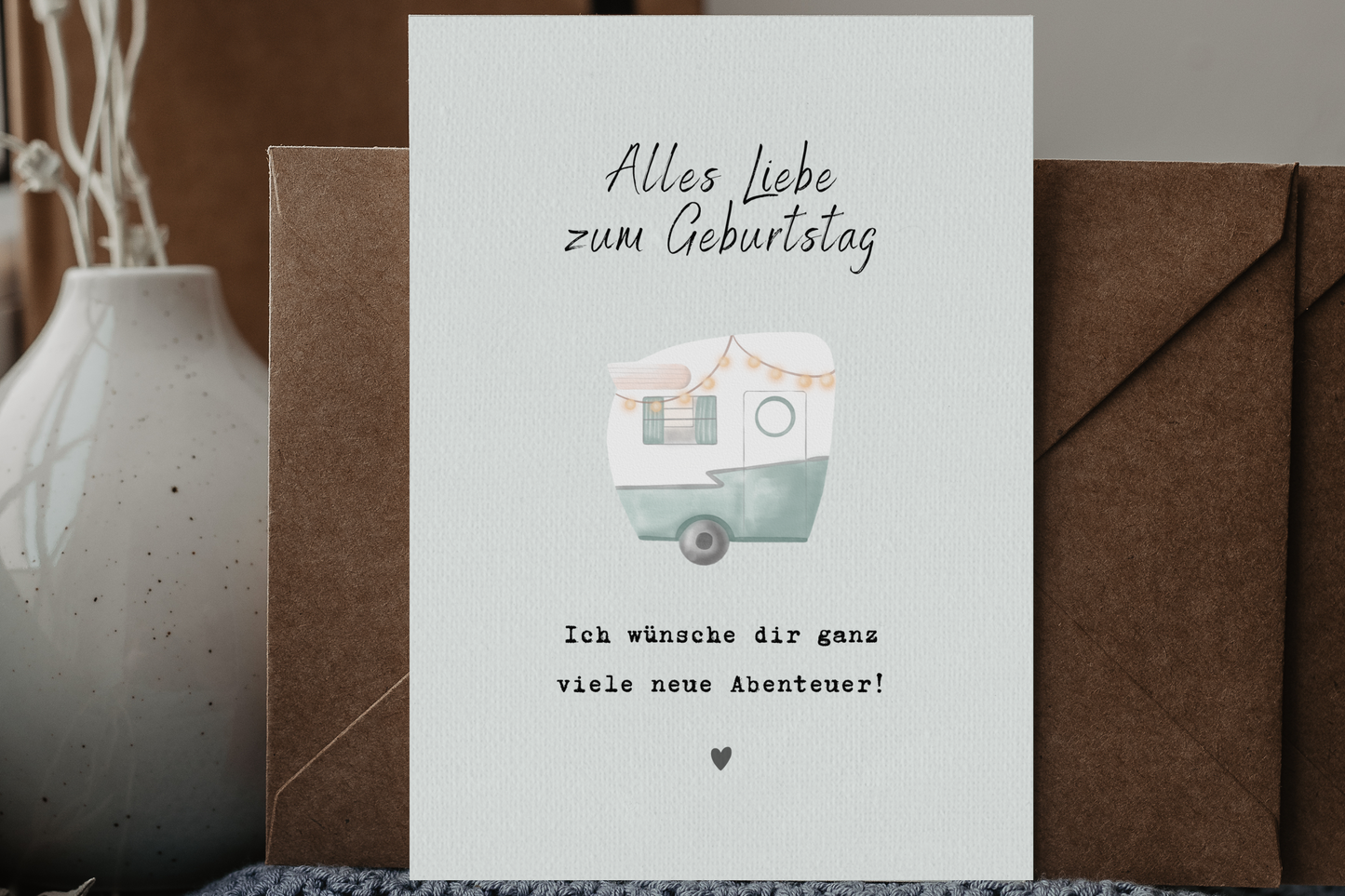 Postkarte | Camper Geburtstag