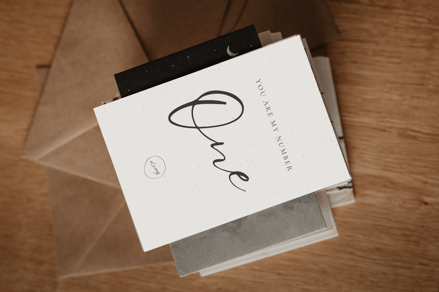 Postkarte | You are my number one - always