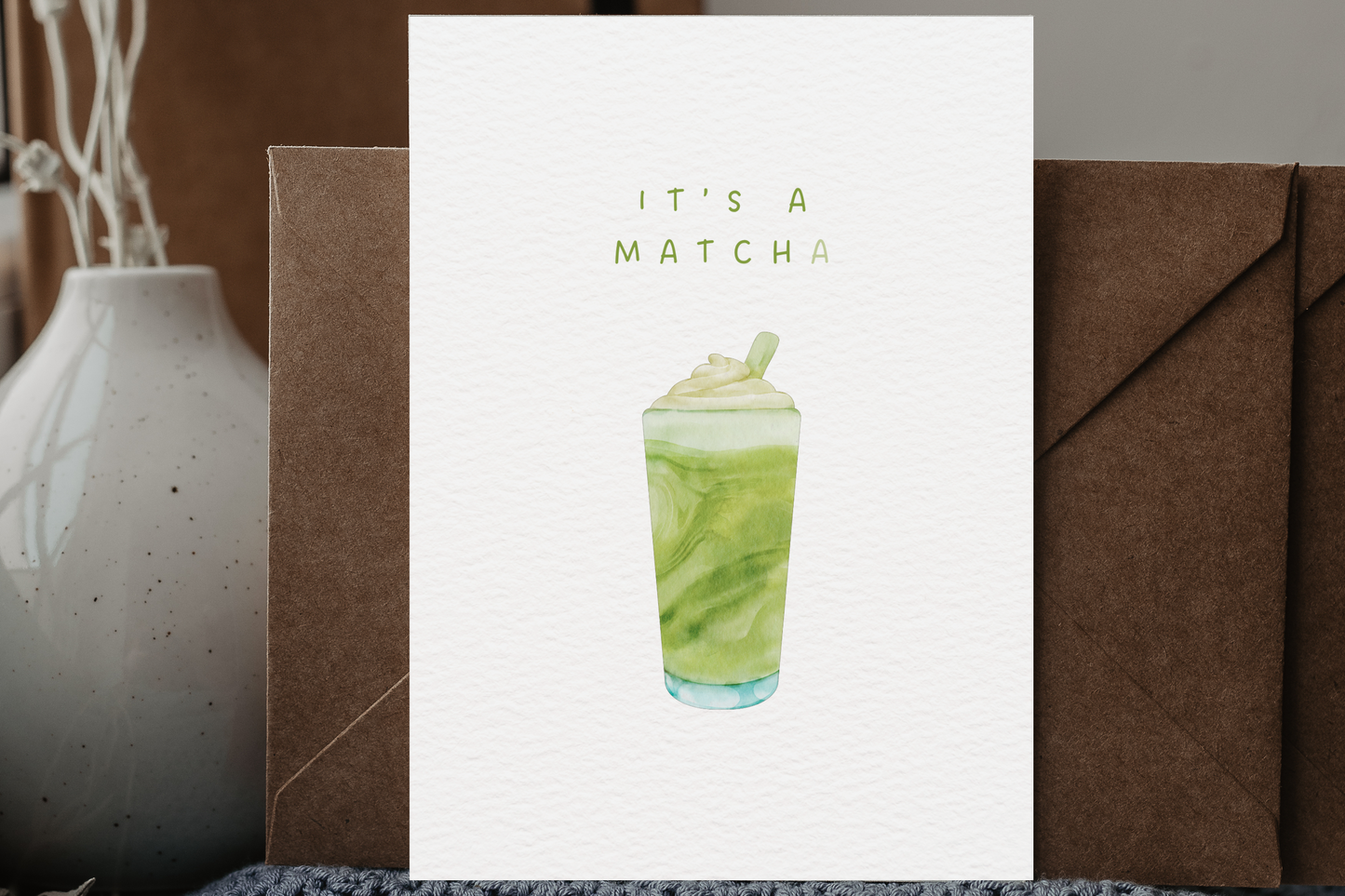 Postkarte | It's a Match-a