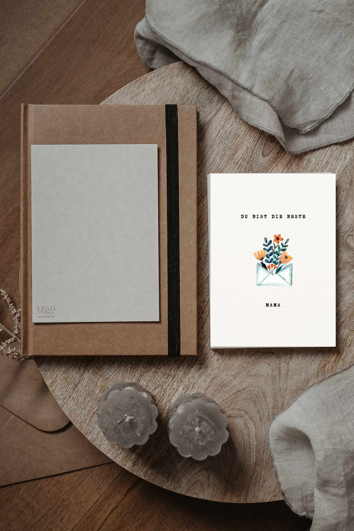 Postkarte Muttertag | Du bist die Beste MAMA