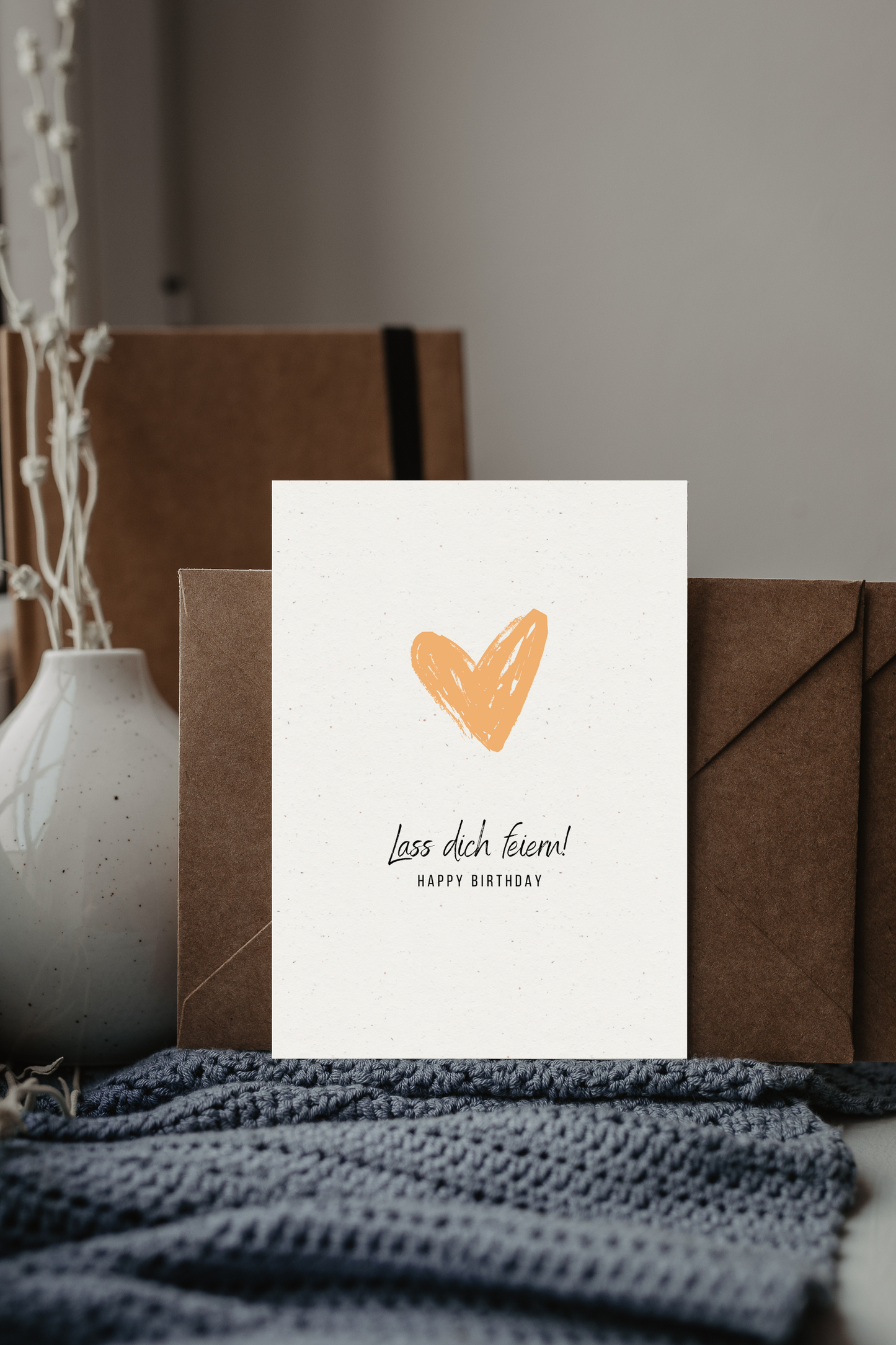 Postkarte | Lass Dich feiern