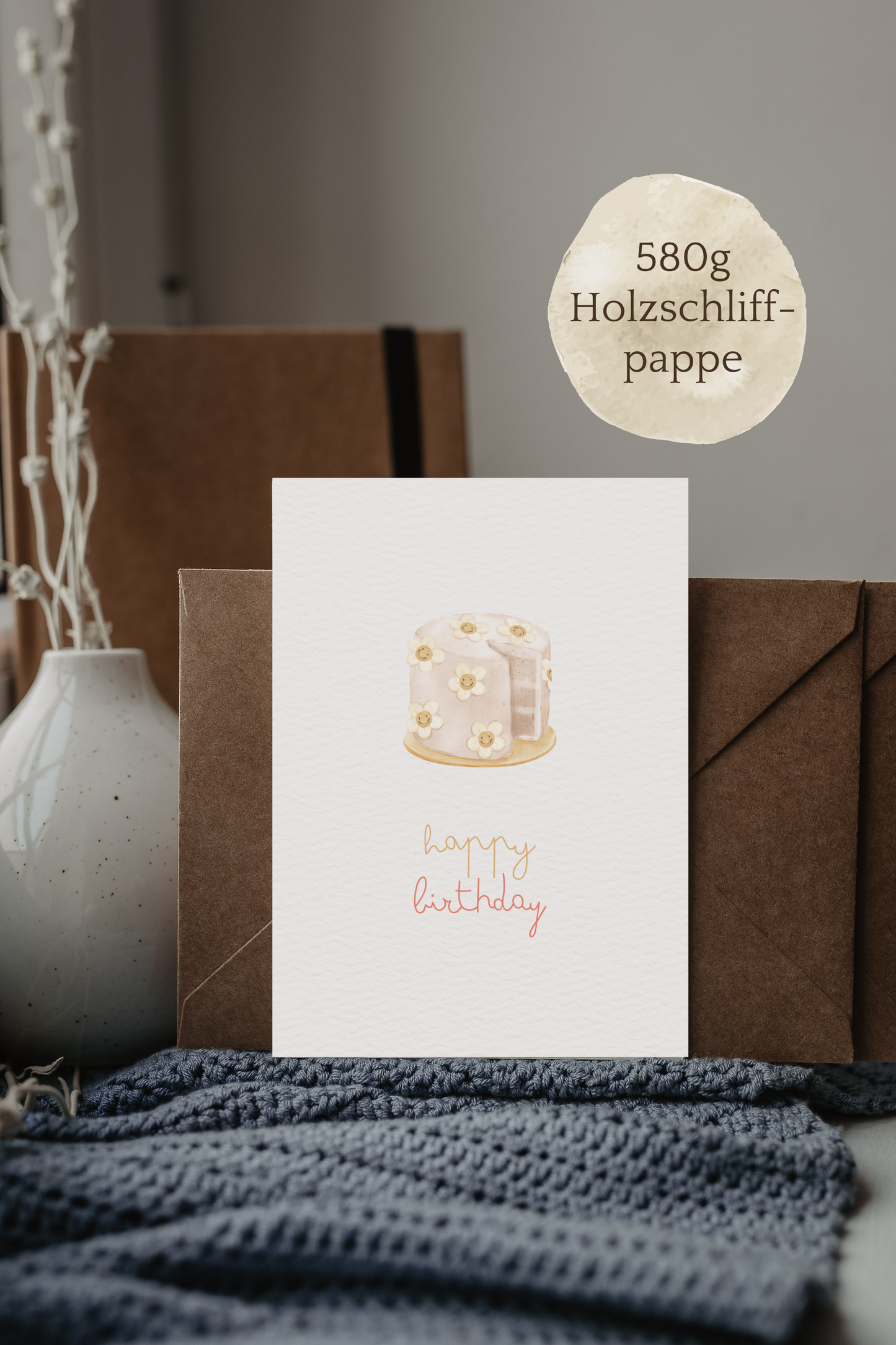Postkarte | Happy Birthday Smile