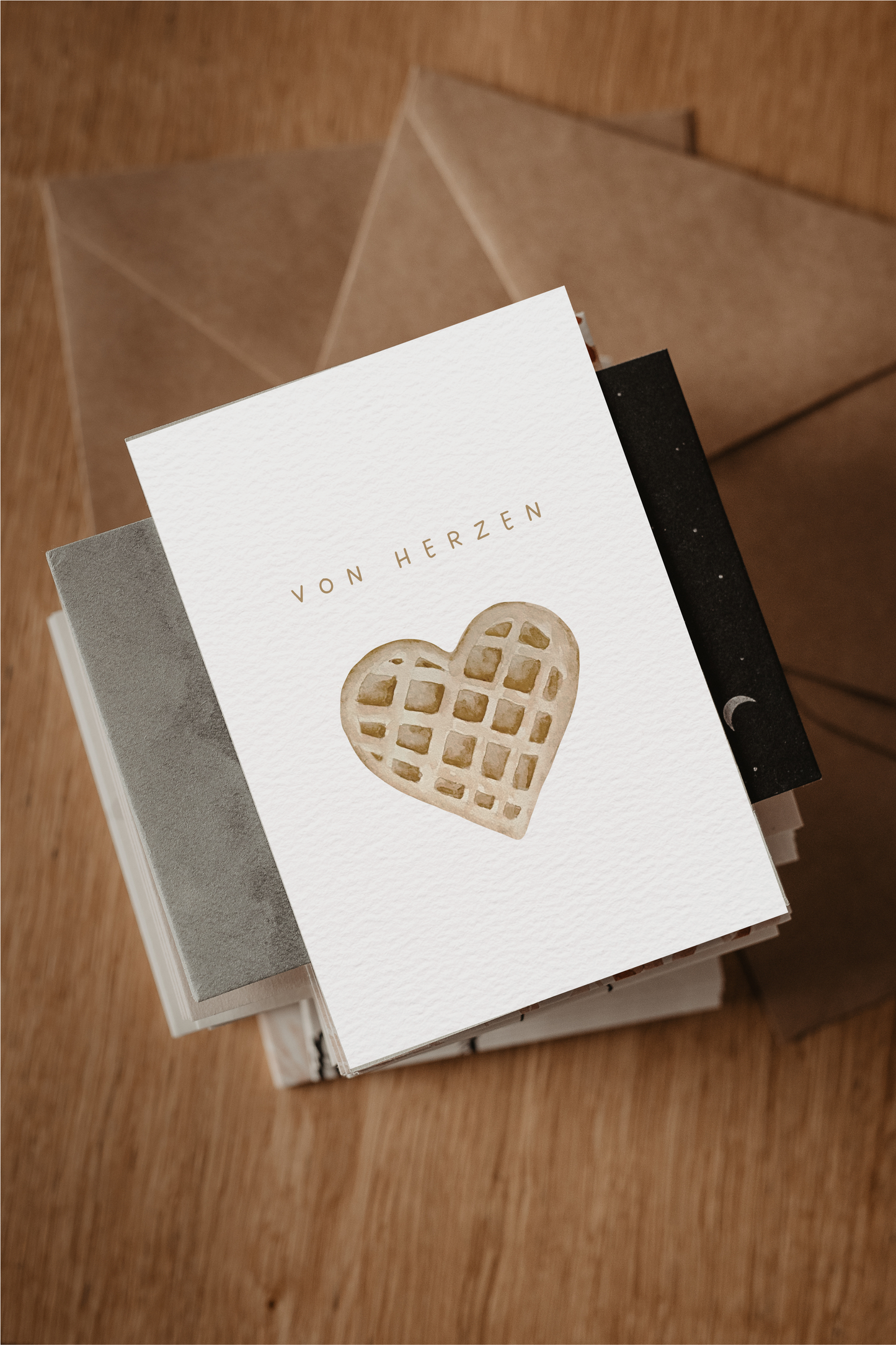 Postkarte | Von Herzen
