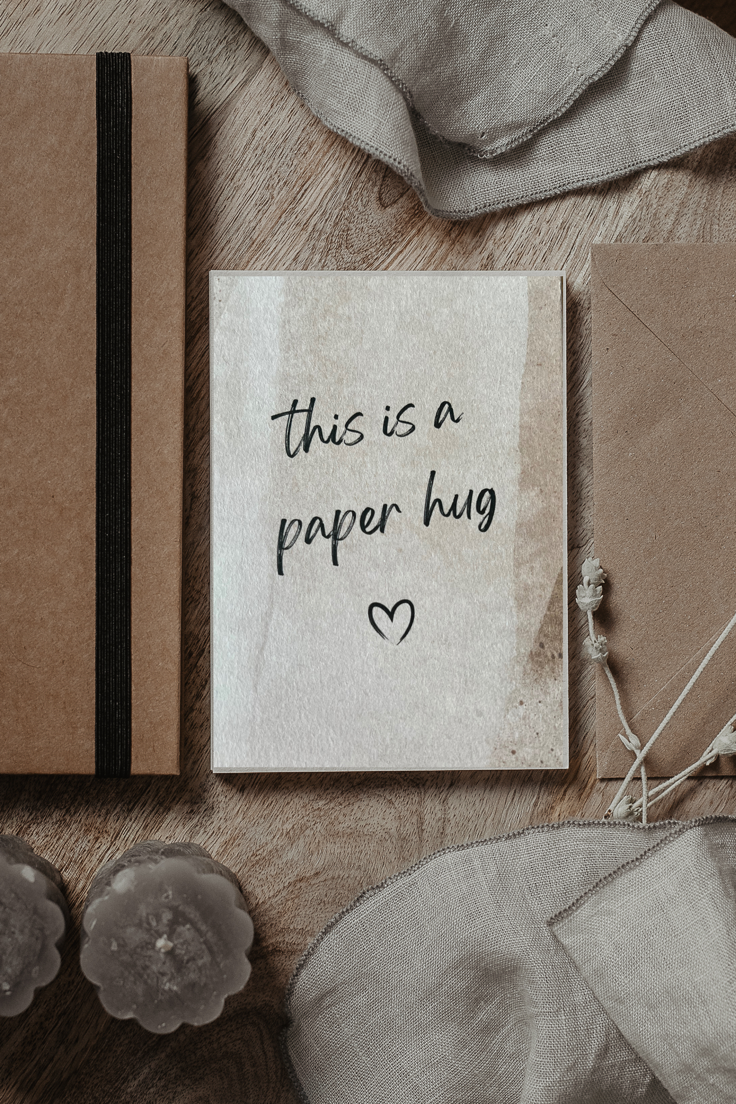 Postkarte | This is a paper hug