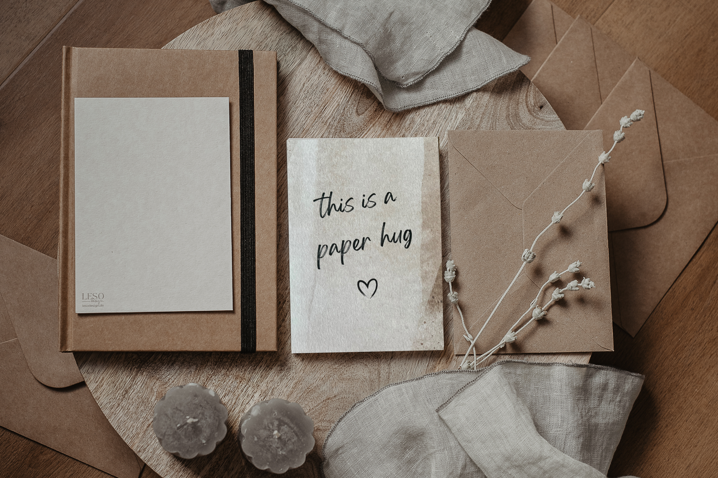 Postkarte | This is a paper hug