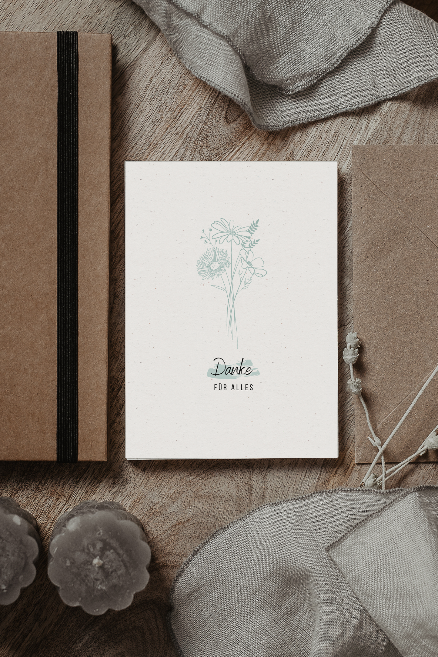 Postkarte | Danke für alles