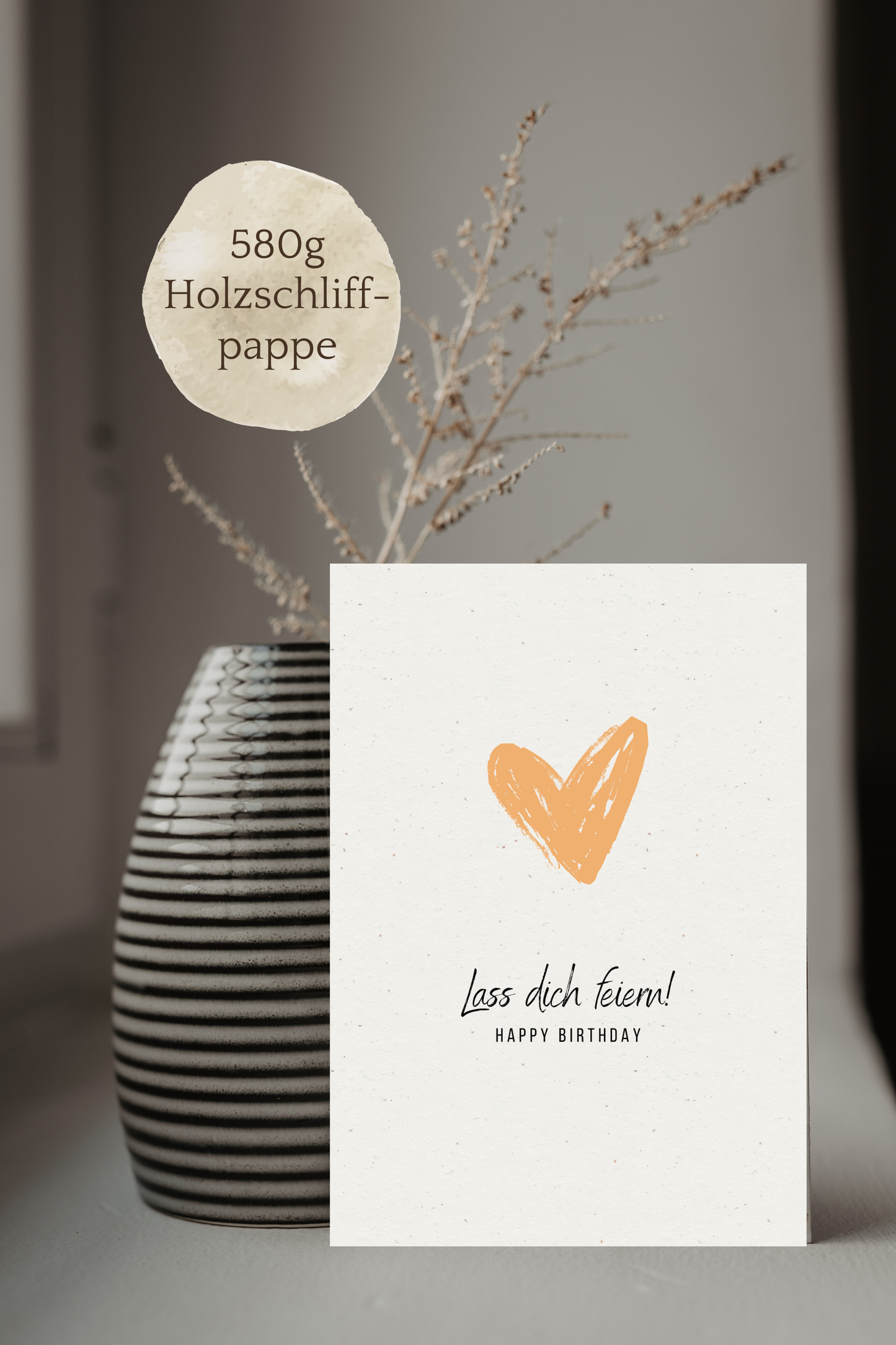 Postkarte | Lass Dich feiern
