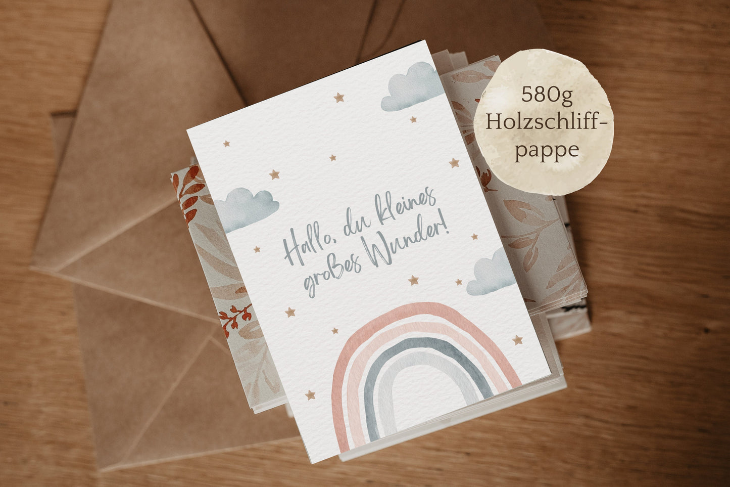 Postkarte | Hallo du kleines großes Wunder