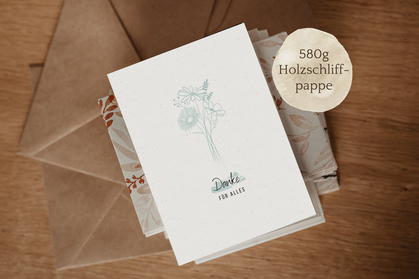 Postkarte | Danke für alles