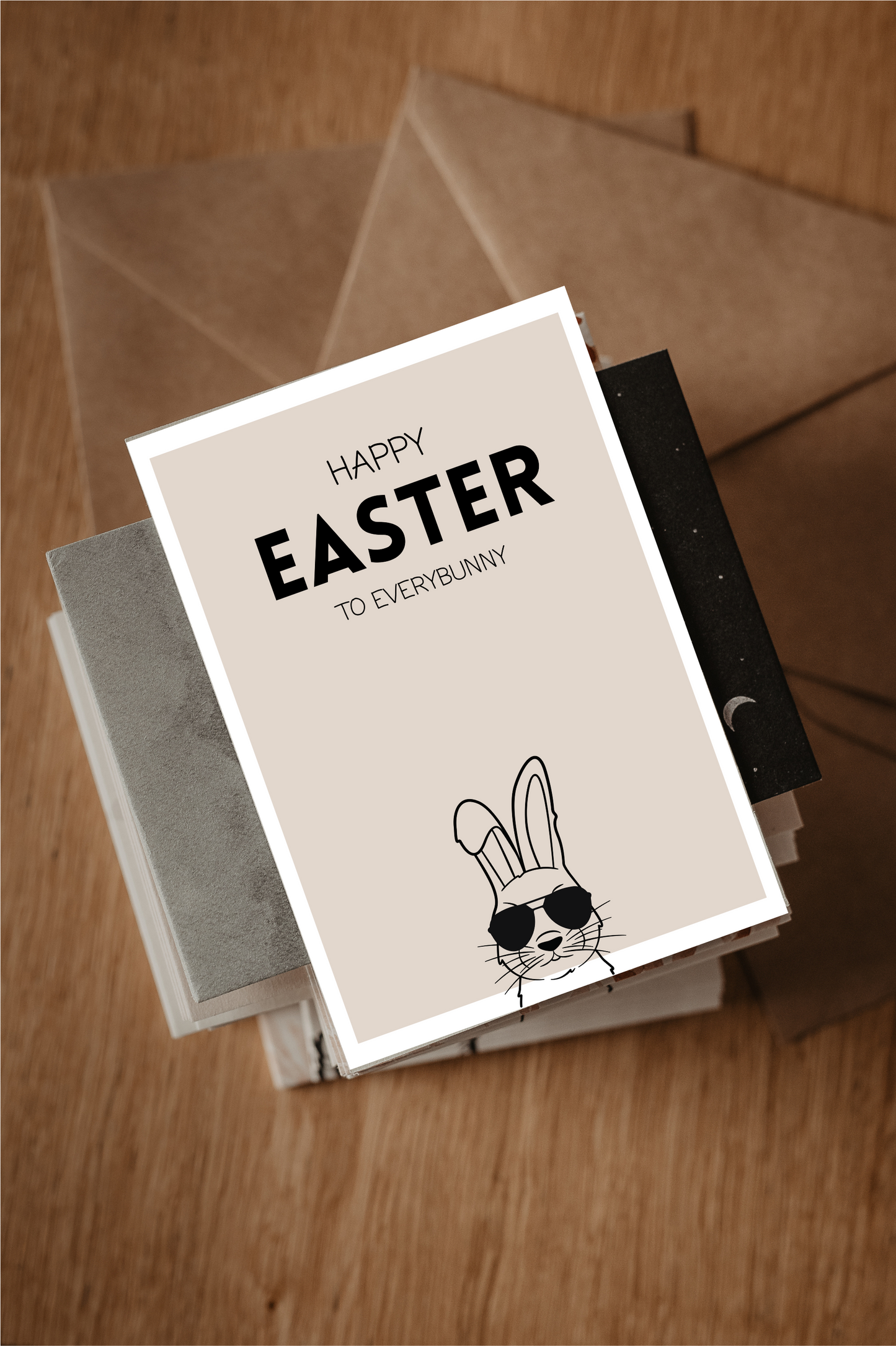 Postkarte Ostern | Happy Easter to everybunny