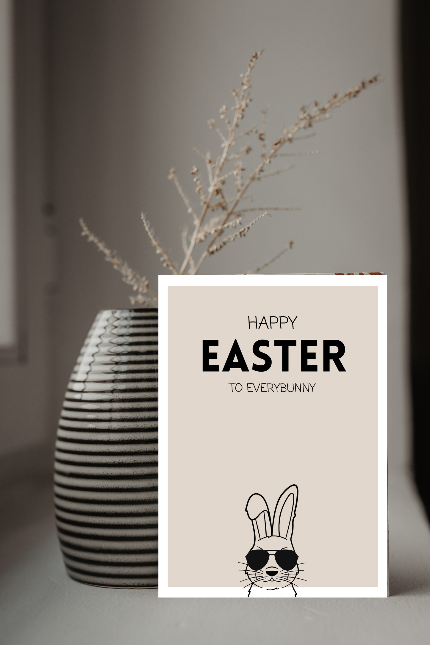Postkarte Ostern | Happy Easter to everybunny