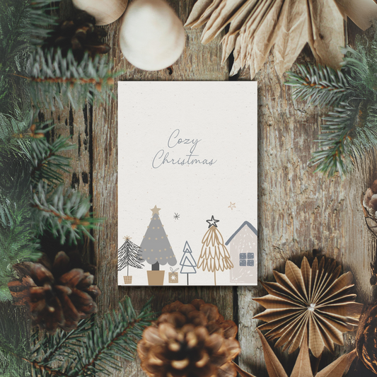 Klappkarte Weihnachten | Cosy Christmas