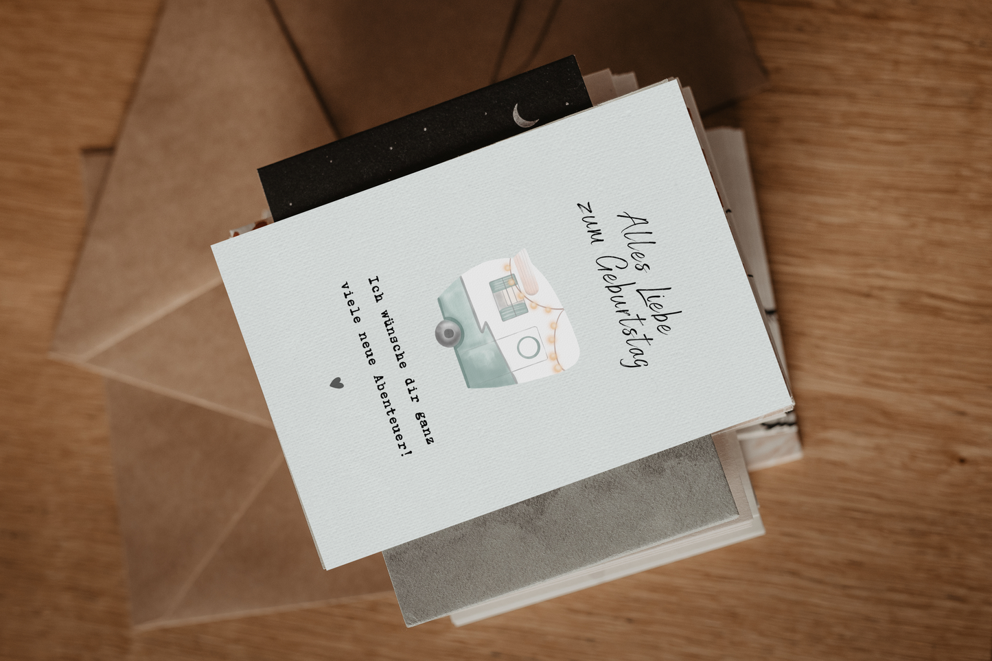 Postkarte | Camper Geburtstag