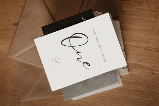 Postkarte | You are my number one - always