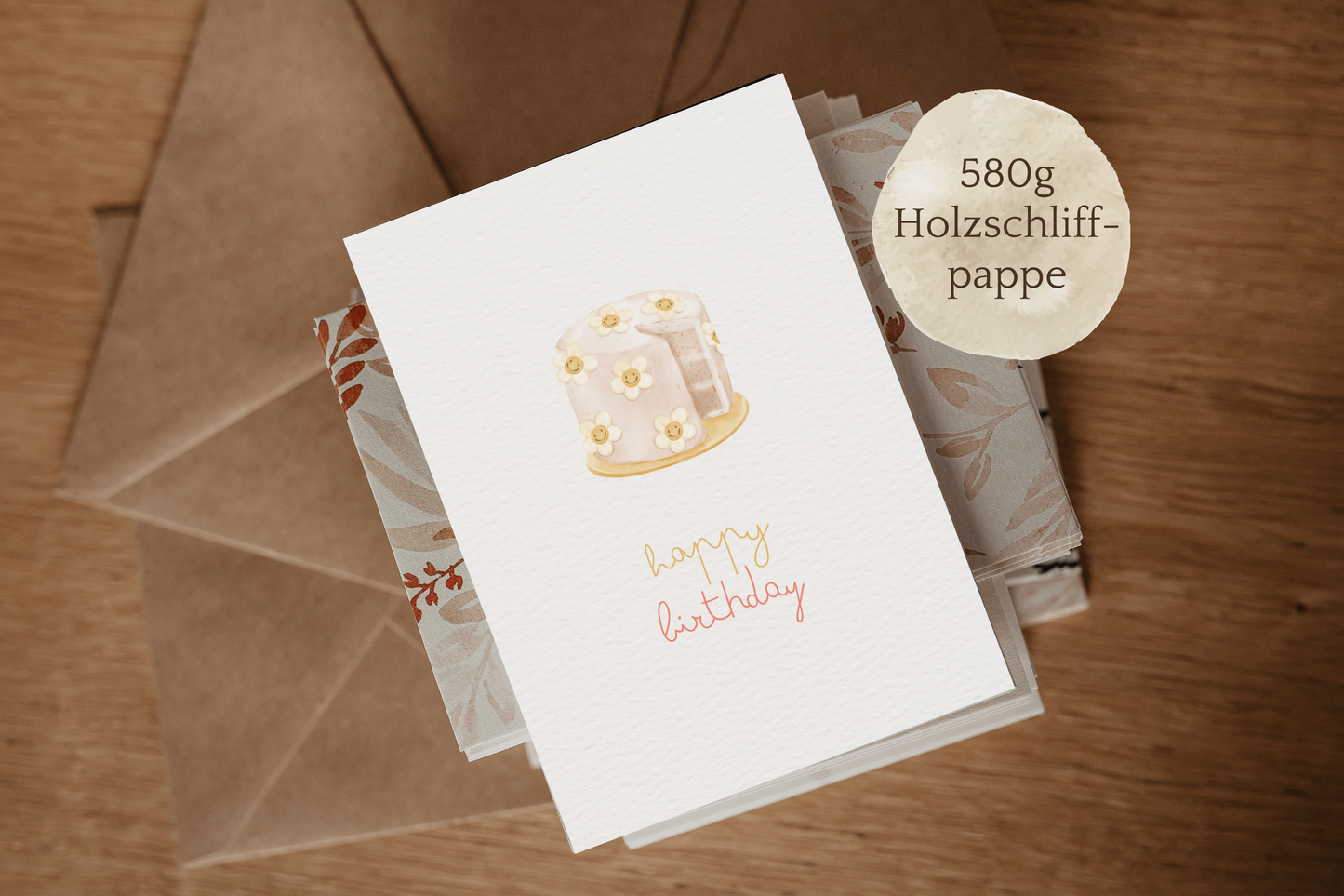Postkarte | Happy Birthday Smile