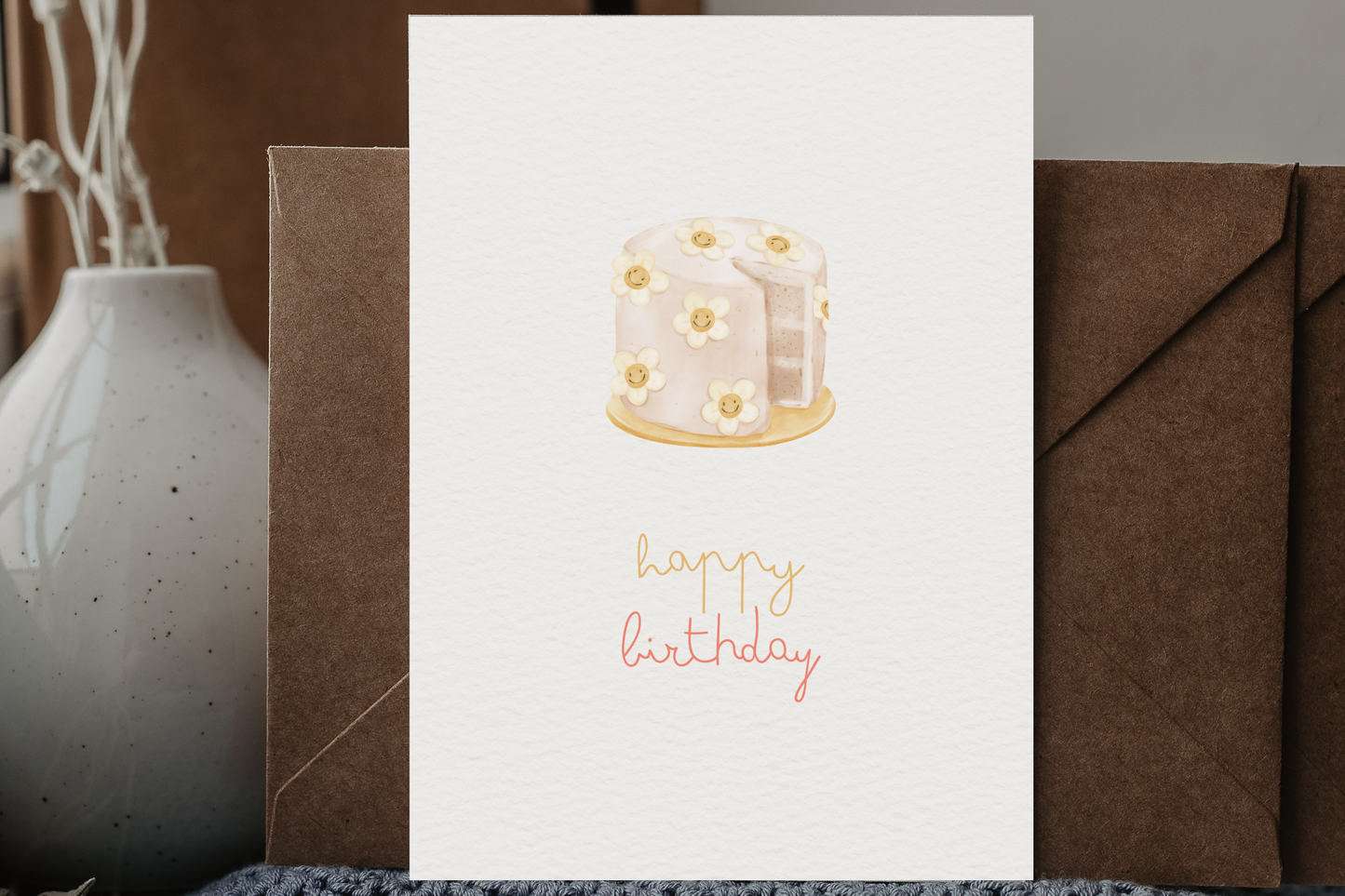Postkarte | Happy Birthday Smile