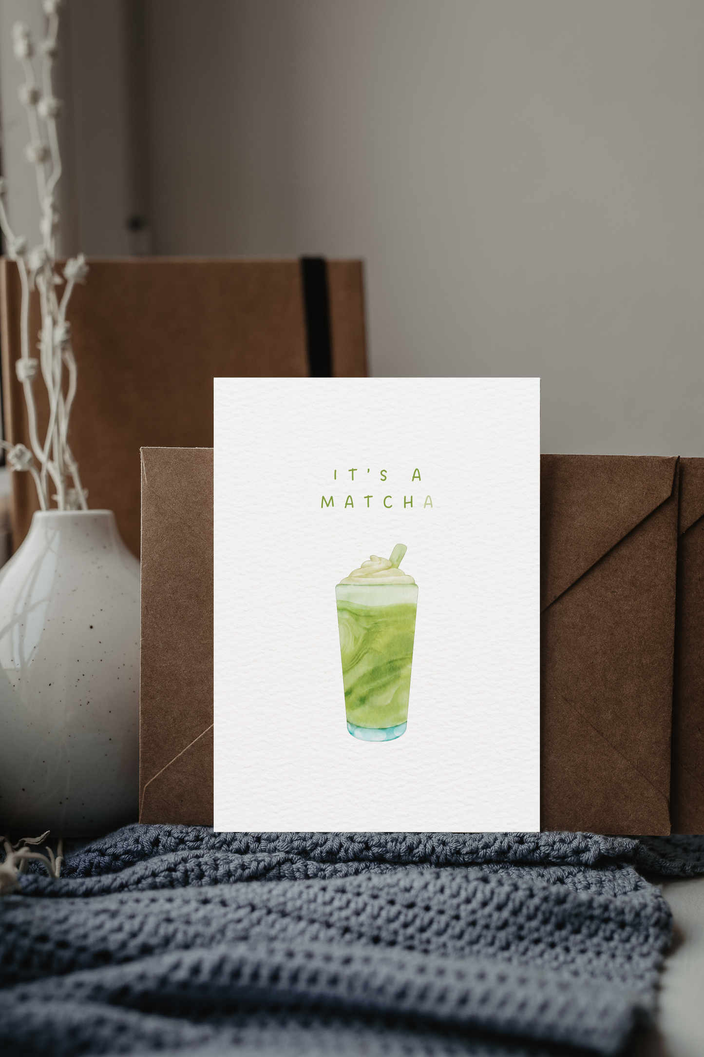 Postkarte |  It's a Match-a