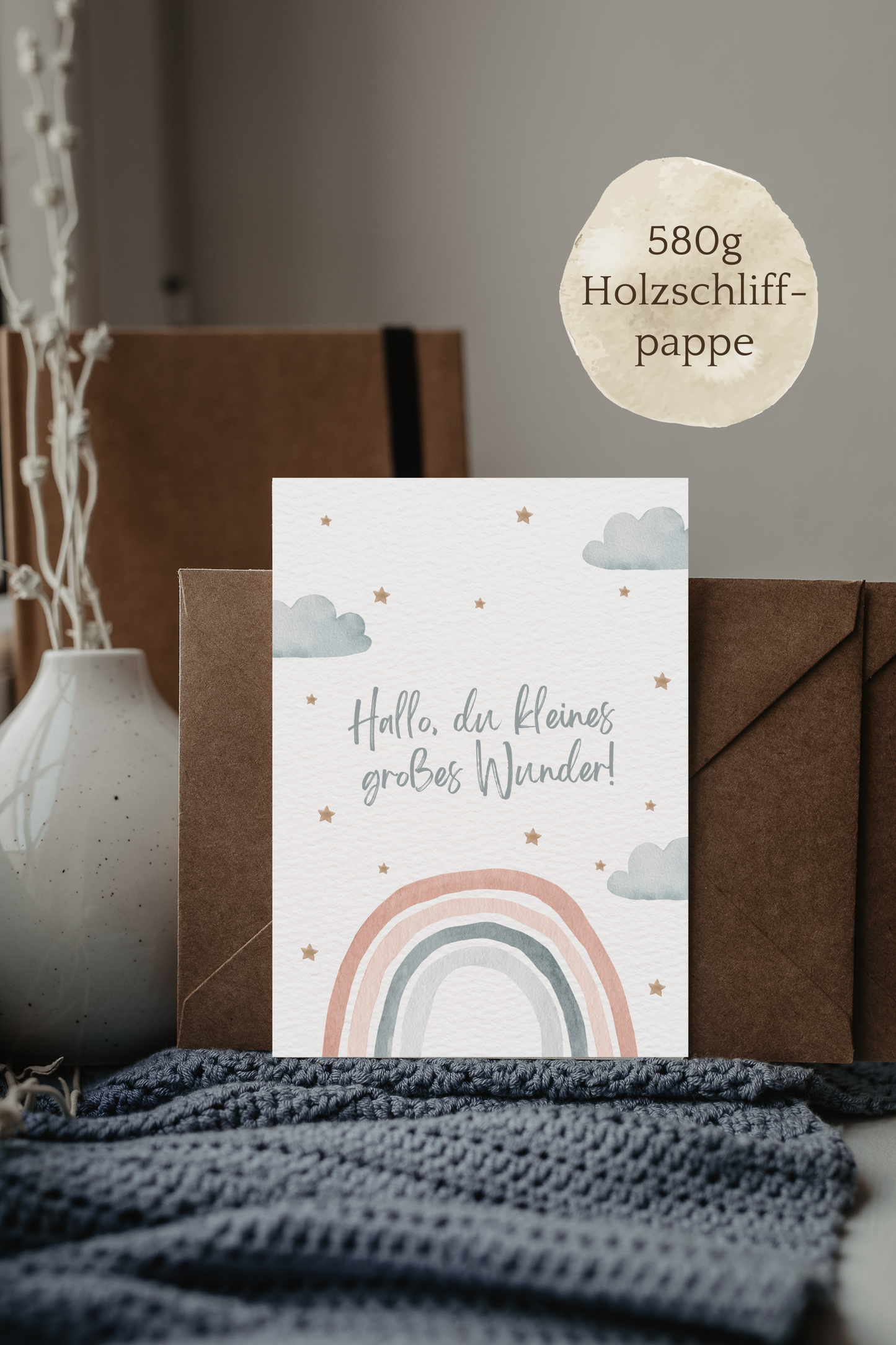 Postkarte | Hallo du kleines großes Wunder