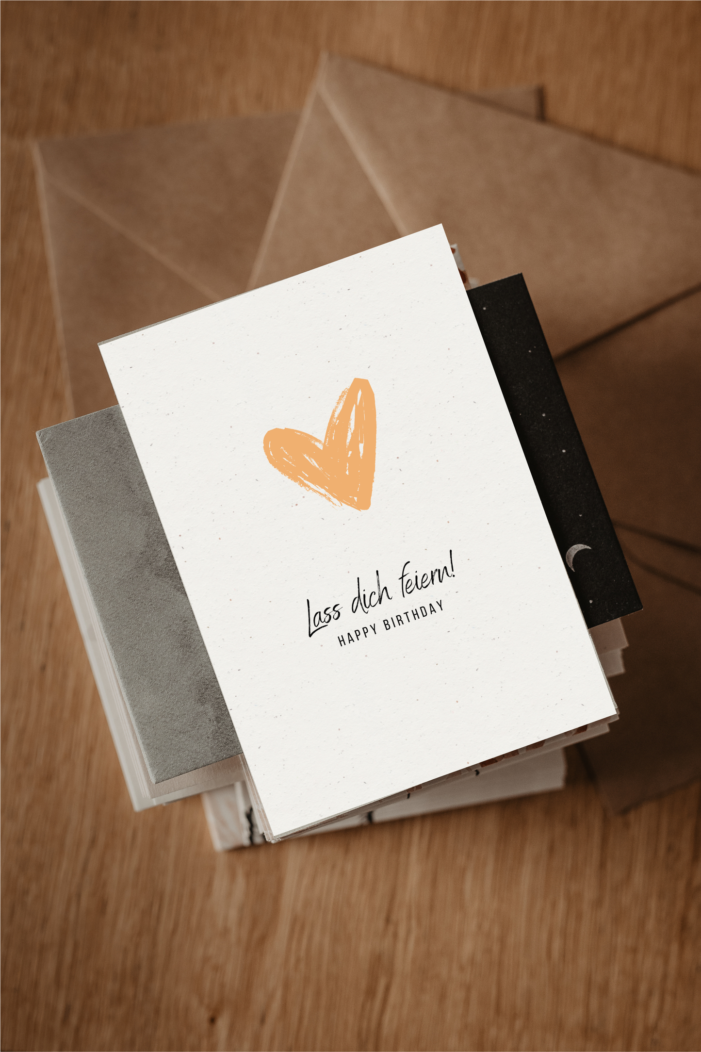 Postkarte | Lass Dich feiern
