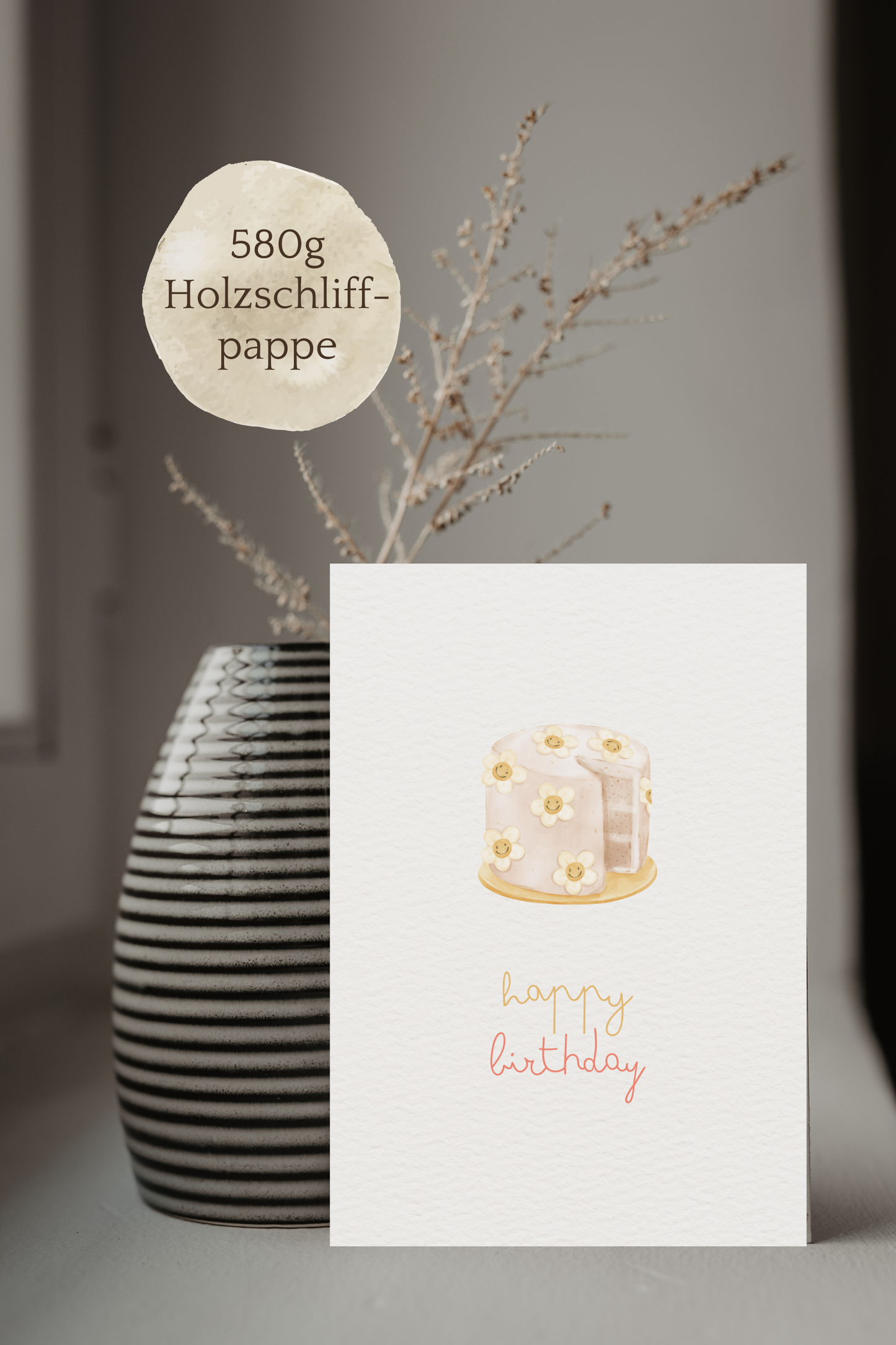 Postkarte | Happy Birthday Smile