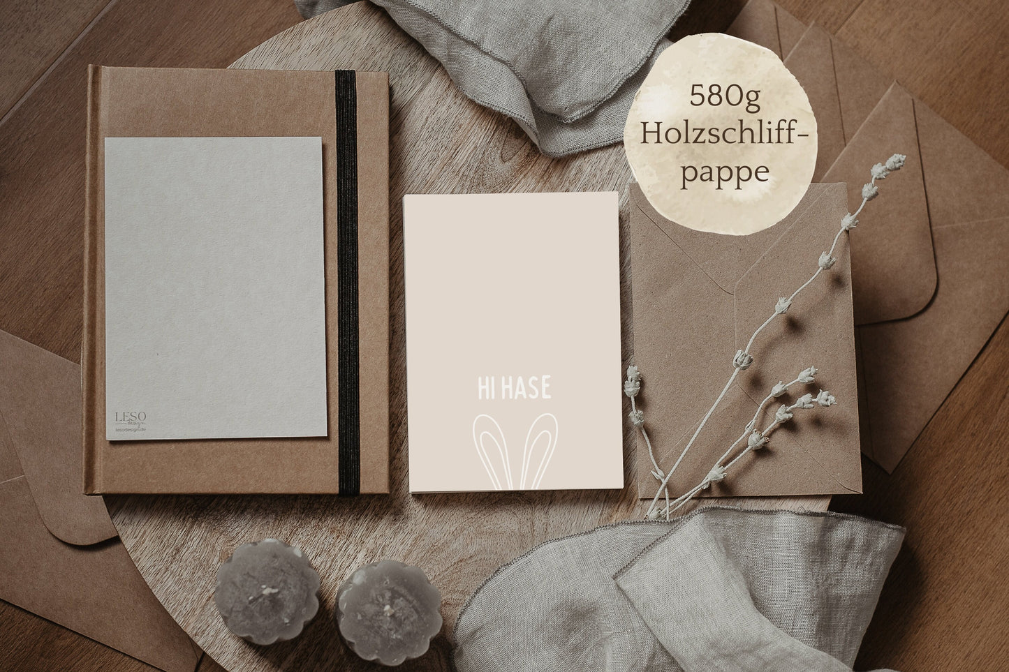 Postkarte Ostern | Hi Hase