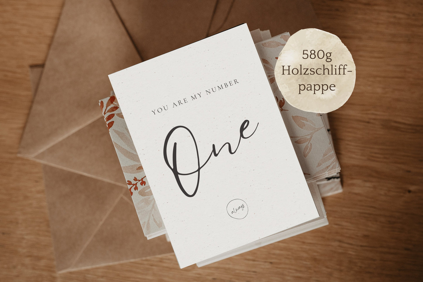 Postkarte | You are my number one - always