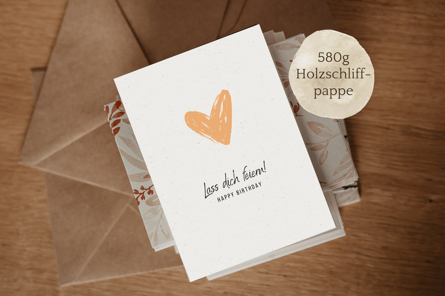 Postkarte | Lass Dich feiern