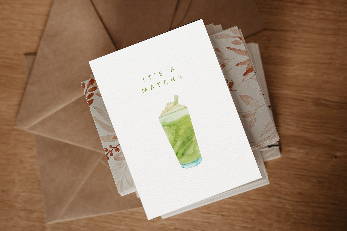 Postkarte |  It's a Match-a
