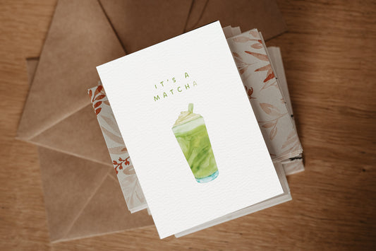 Postkarte |  It's a Match-a